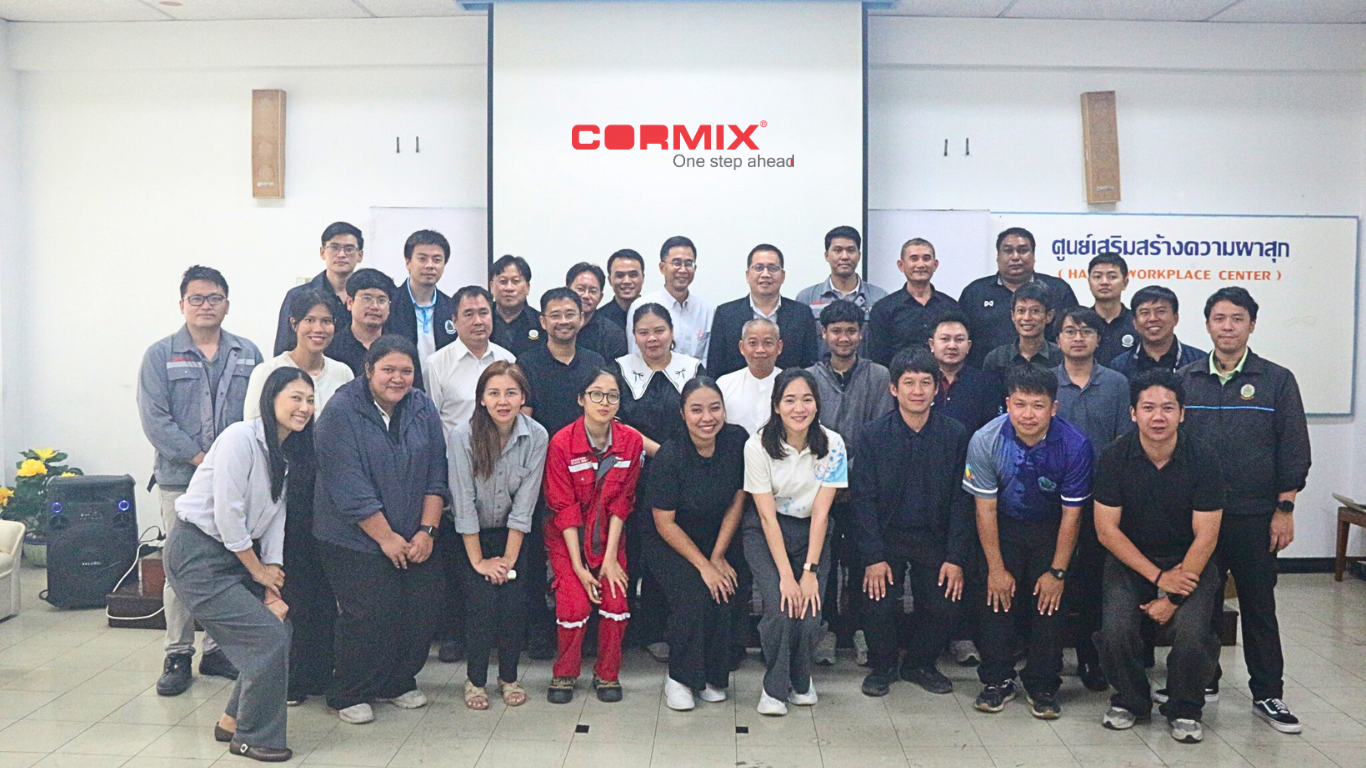 Cormix ร่วมบรรยายและสาธิตเทคโนโลยีซ่อมแซมโครงสร้างคอนกรีตในงานฝึกอบรม Concrete Repair Structure